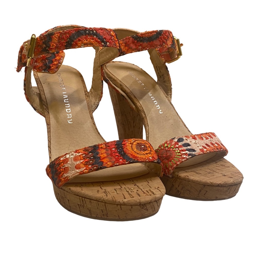 NWOB Chinese Laundry Ángel Baby Corked Platforms/Heels